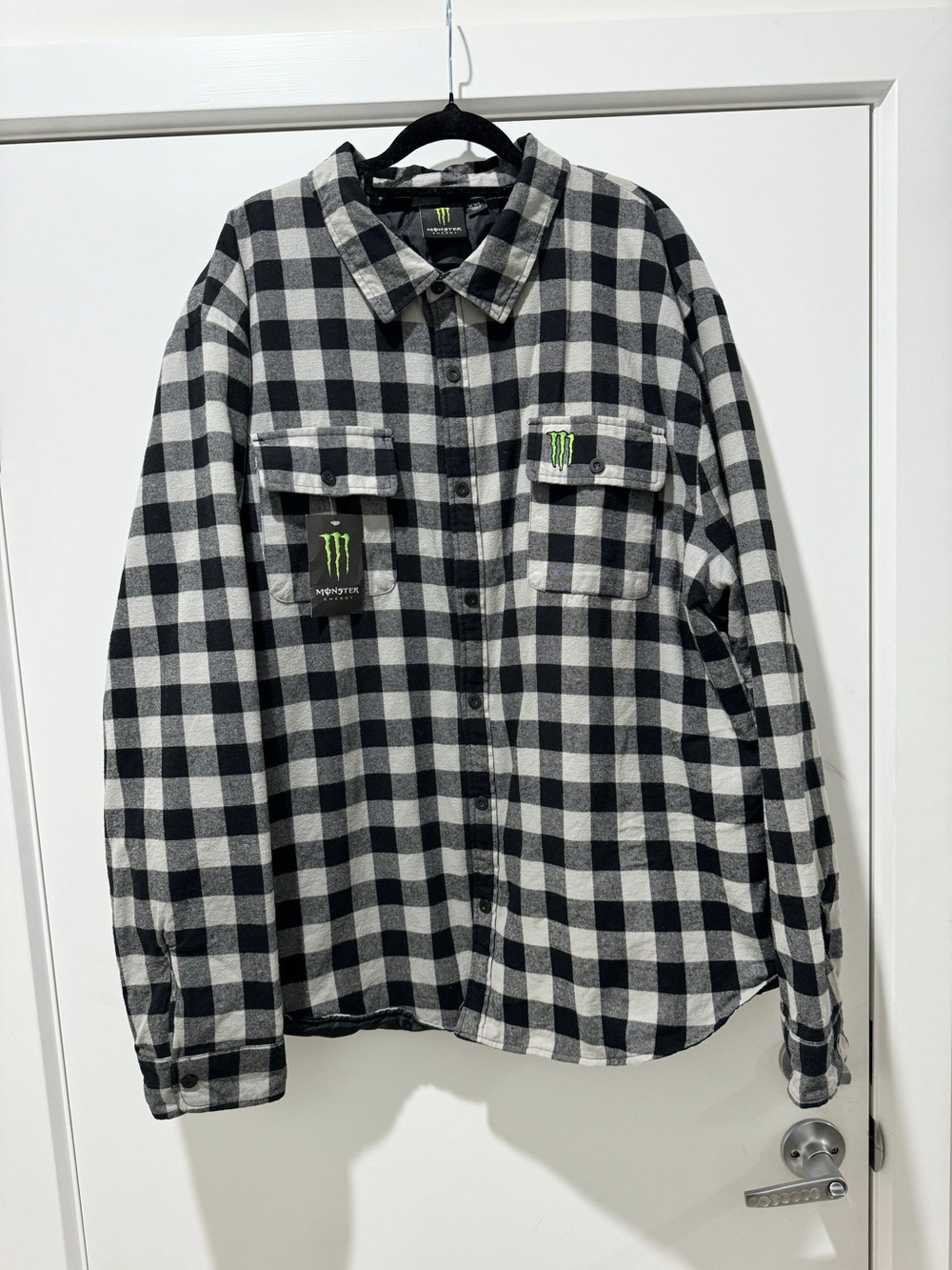 Men’s MONSTER ENERGY flannel